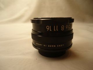 VINTAGE NIKON LENS EL - NIKKOR 1:2.  8 f=50mm JAPAN,  lens and cap only 2
