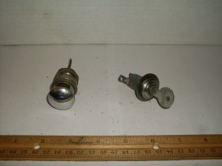 Vintage Model A Ford Auto Dash Lamp Light Part And Key Switch Hot Rat Rod Acc.