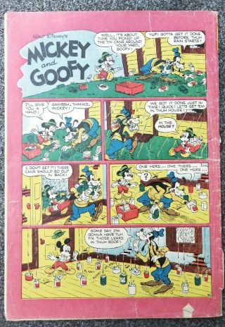 Walt Disney ' s Mickey Mouse M11 Australian vintage comic book 1957 2