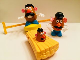 Vintage Disney Pixar Toy Story Mr Potato Head Top,  Wind - Up & Car Toys Play Set