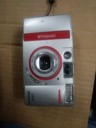 Vintage Polaroid 232sl Point & Shoot Film Camera Red 232sl Motorized 27 Mm Lens