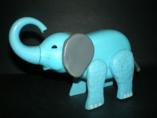 Vintage Fisher Price Replacement Elephant For Play Family Circus Train 991 135 3