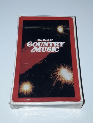 Vintage 1982 The Best Of Country Music Playing Cards With 54 Photos Nos