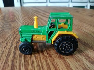 Vintage Htf Majorette Tracteur Tractor Farm Equipment No.  208 Made In France