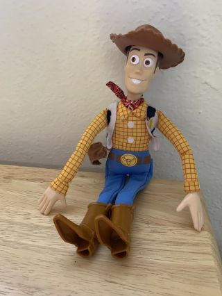 Vintage 1995 Disney Pixar Toy Story 12 " Cowboy Woody Doll 1995 Burger King