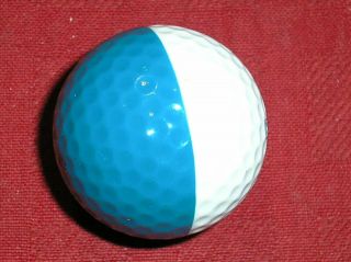 Vintage Ping 2 Color Golf Ball Blue & White