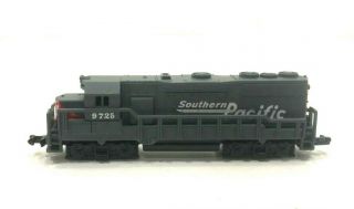 Vintage Southern Pacific Locomotive 9725 Model Train No 516 High Speed N Scale