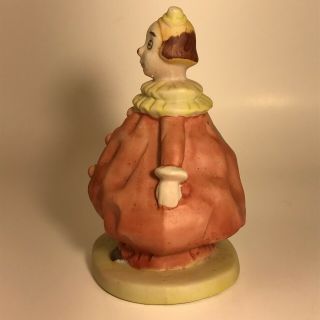 Haunted Figurine Vintage Ceramic Clown Collectible Creepy Chubby Circus  3