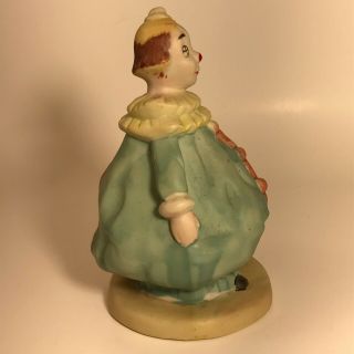 Haunted Figurine Vintage Ceramic Clown Collectible Creepy Chubby Circus  4
