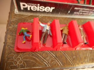 Vintage Preiser Miniature People 1:87 Scale Ho Train 10187 Xmas Tree Shop