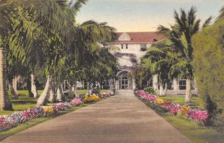 Key West Florida Casa Marina Hotel Vintage Postcard Jf686844