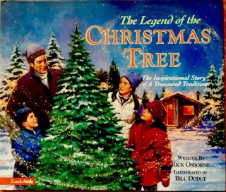 Legend Of The Christmas Tree Vintage 1900 