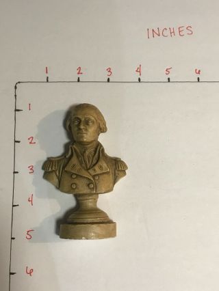 Vintage Miniature Bust Of George Washington