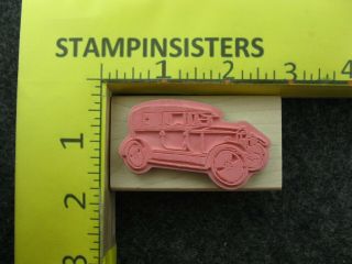 VINTAGE CAR AUTOMOBILE Stampabilities Rubber Stamp Stampinsisters 1017 2