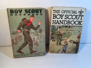 Vintage Boy Scout Of America Handbooks (2) Bsa 1959 And 1979