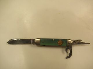 Vintage Kutmaster Girl Scout Four Blade Folding Pocket Knife Broken Tool