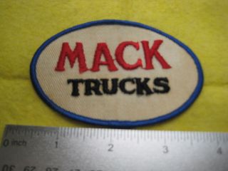 Vintage Oval Mack Trucks Service Dealer Uniform Patch