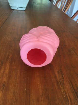 VINTAGE Pink OWL REPLACEMENT Blow Mold Party String Light Patio Camper RV 3