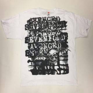 2007 Avenged Sevenfold Licensed Album Tour T Shirt Vintage S Hard Rock Metal