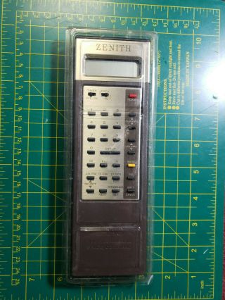 Vintage Zenith Z - Tac Space Command Remote Control For Television Cable