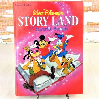 Walt Disney Golden Books Story Land 55 Favorite Stories Hard Cover Vintage 1987