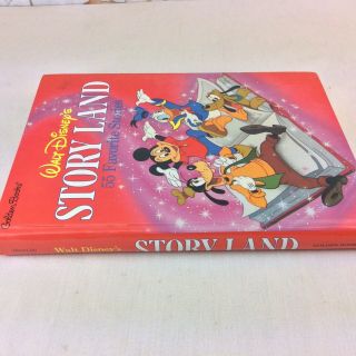 Walt Disney Golden Books Story Land 55 Favorite Stories Hard Cover Vintage 1987 4