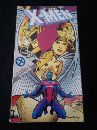 X - Men Classic X Apocalypse Vhs.  2000 Vintage Animated Series 90 