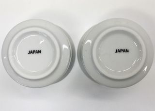Vintage Porcelain Made in Japan Multi Color Tulips Votive Candle Holders 4