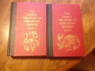 Vintage Hardcover The Family Treasury Of Children 