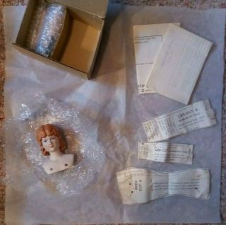 Vintage Porcelain Yield House Doll Kit - Jane Austen - English Author - Estate