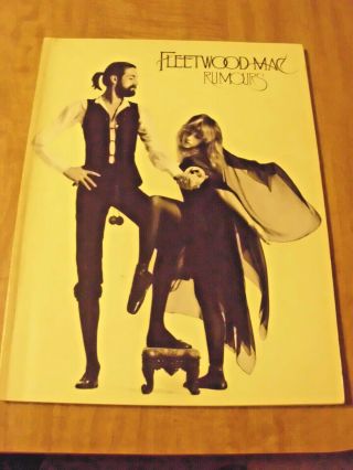 Fleetwood Mac Rumours Vintage Sheet Music Song Book Piano/vocal/chords 1978