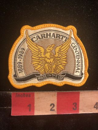 Vintage 1989 Centennial Previously Sewn Version 2 Carhartt Advertising Patch 80f