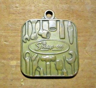 Snap On Tools Watch Or Key Fob Keychain Vintage Advertising Piece