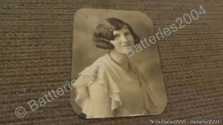 Vintage 1930’s High School Girl Senior Photo Whitefish Montana 3 X 4