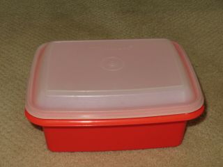 Vintage Tupperware Freeze N Save Ice Cream Keeper Storage Container 1254