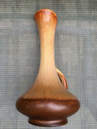 Vintage Royal Haeger Pottery Pitcher Vase - Brown