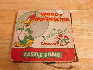 Vintage 16mm Film Movie WOODY WOODPECKER Castle Films 2