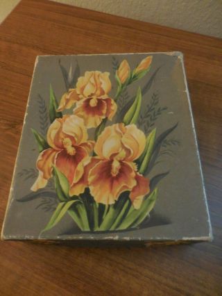 Vintage Greeting Card Box (iris - All Occasion)