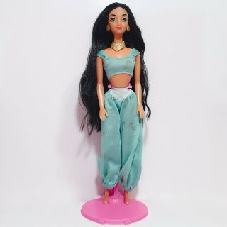 Vintage 1992 Mattel Disney Aladdin Jasmine Doll 90s Toy