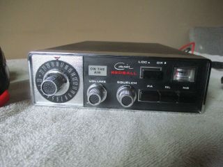 Vintage Courier Redball 23 Channel Cb Radio