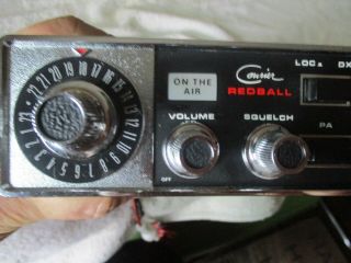 Vintage Courier REDBALL 23 Channel CB radio 5
