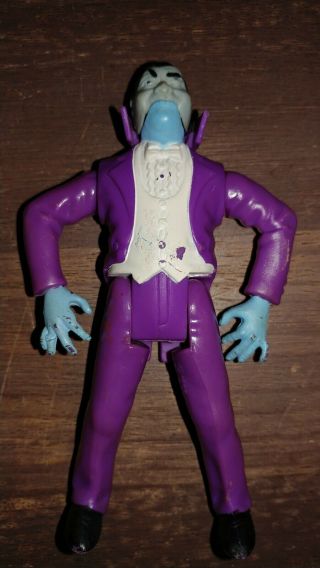 The Real Ghostbusters Vtg 1989 Action Figure - Dracula Monster Vampire Toy