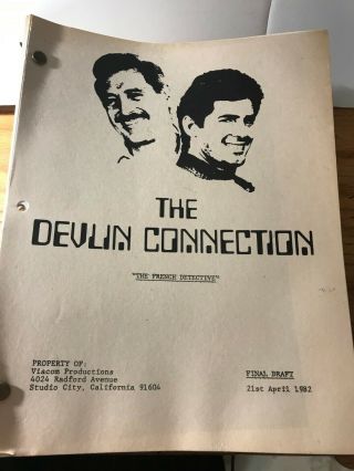 $8 Vintage Script Blowout - - The Devlin Connection - - Pick Your Script