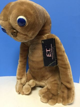 Vintage 80s Et Stuffed Animal Plush Doll Showtime 14” Movie Collectible W/tags