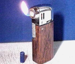 Vtg 1980s Firebird/colibri Butane Pipe Lighter With " Refill Adapter "