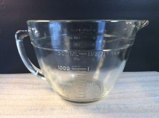 Vintage Anchor Hocking Fire King Extra Large Measuring Cup