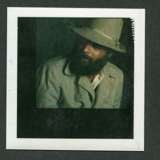 3 Vintage Polaroid Photos African American Man w/ Beard in Suit 991015 4
