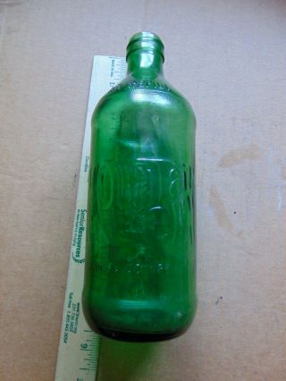 Vintage Mountain Dew 16 Oz Embossed Bottle