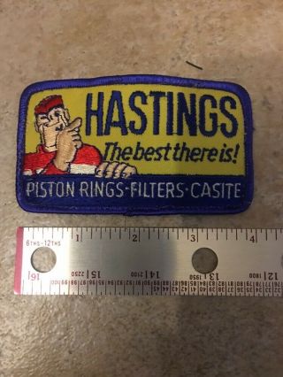 Vintage Hastings Pistons Patch