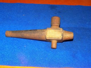 Vintage,  Wooden Beer Whiskey Barrel Spout Tap Spigot Tap Handle with air valve 2